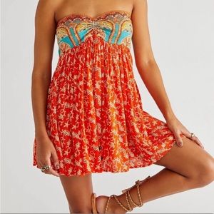 Free People Elowen Tube Romper Size M